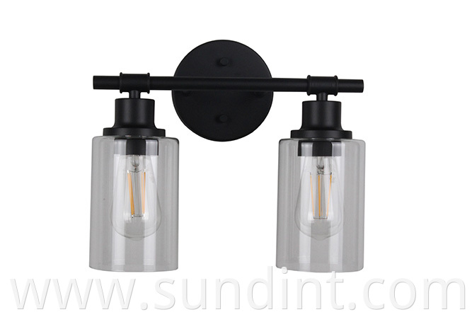 Zdw 5779 2c Black Indoor Vanity Light